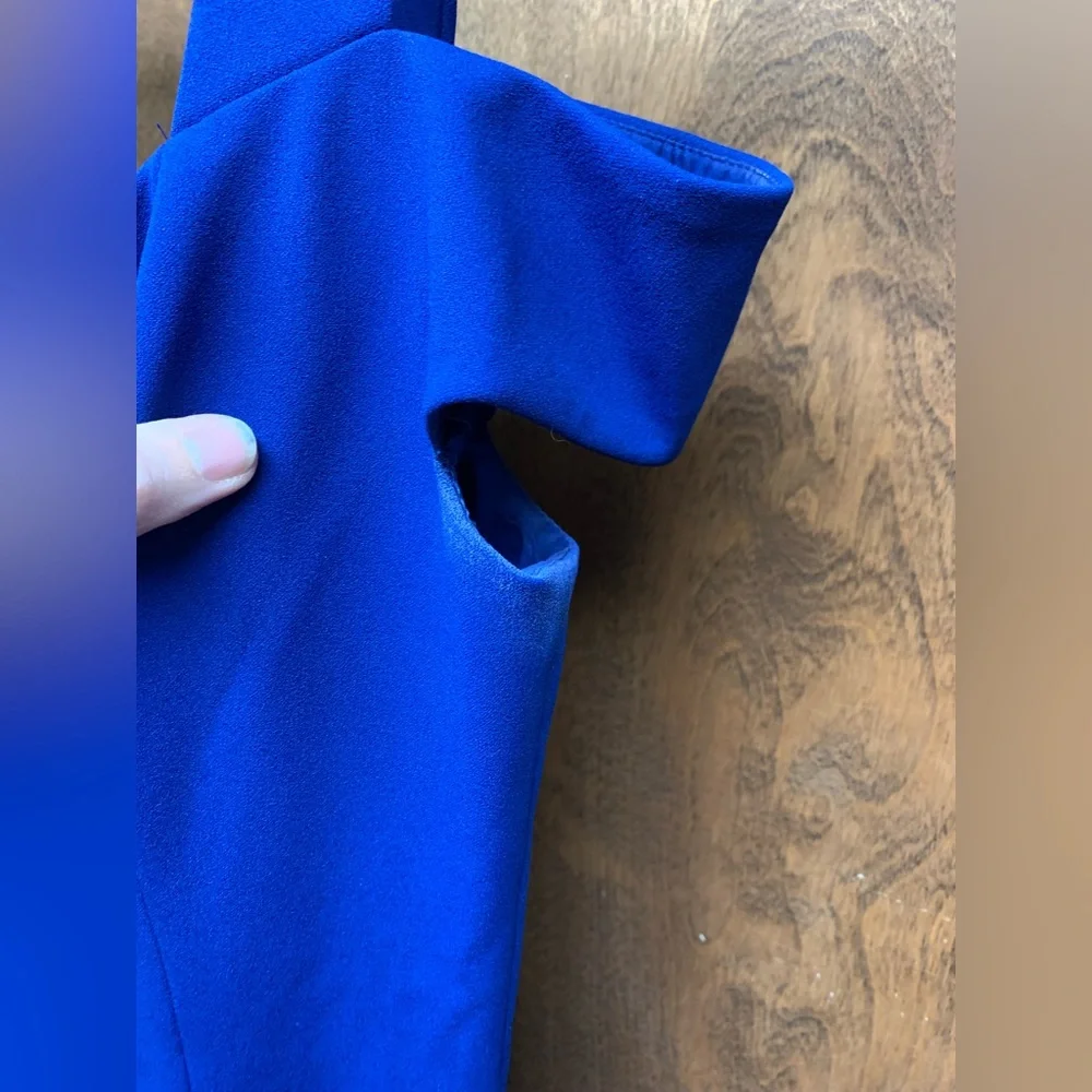 Eliza J blue cocktail dress - size 4 - Picture 6 of 8